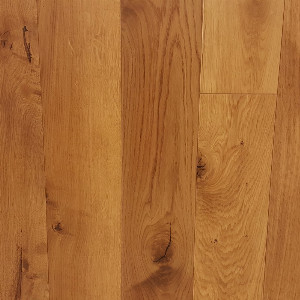 150mm Natural Oak Flat Engineered T&G