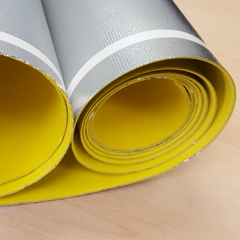 Sound Reduction Underlayment with moisture barrier