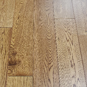 150mm Caramel Oak Flat Engineered T&G