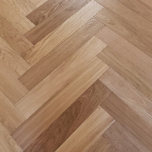 75mm Herringbone Oak Brushed Engineered T&G