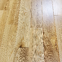 125mm Natural Oak Flat Engineered T&G