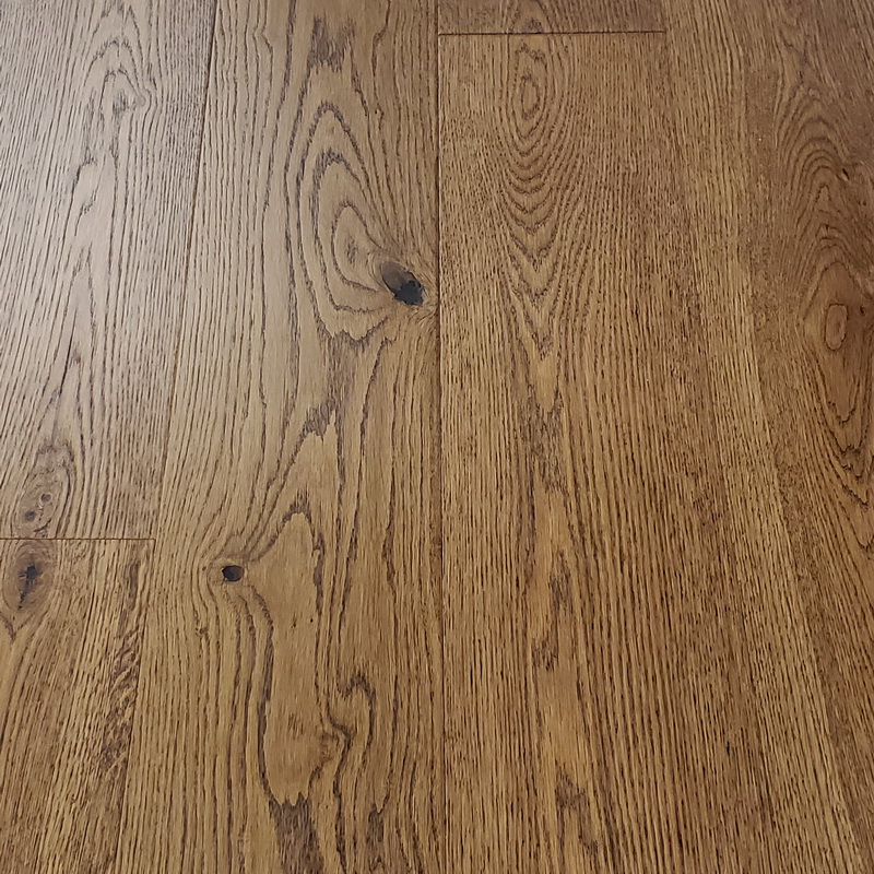 190mm Windsor Brown Oak Brushed Engineered T&G
